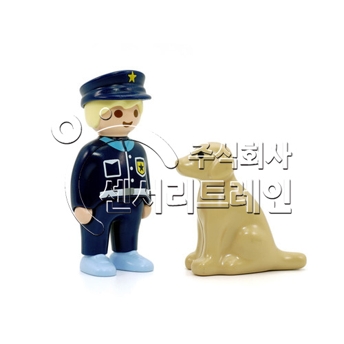 플레이모빌 1.2.3 경찰과 경찰견